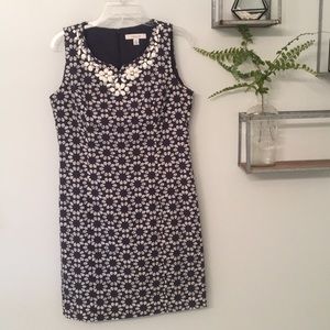 Boutique Madison Hill dress, Navy/White, Sz 8